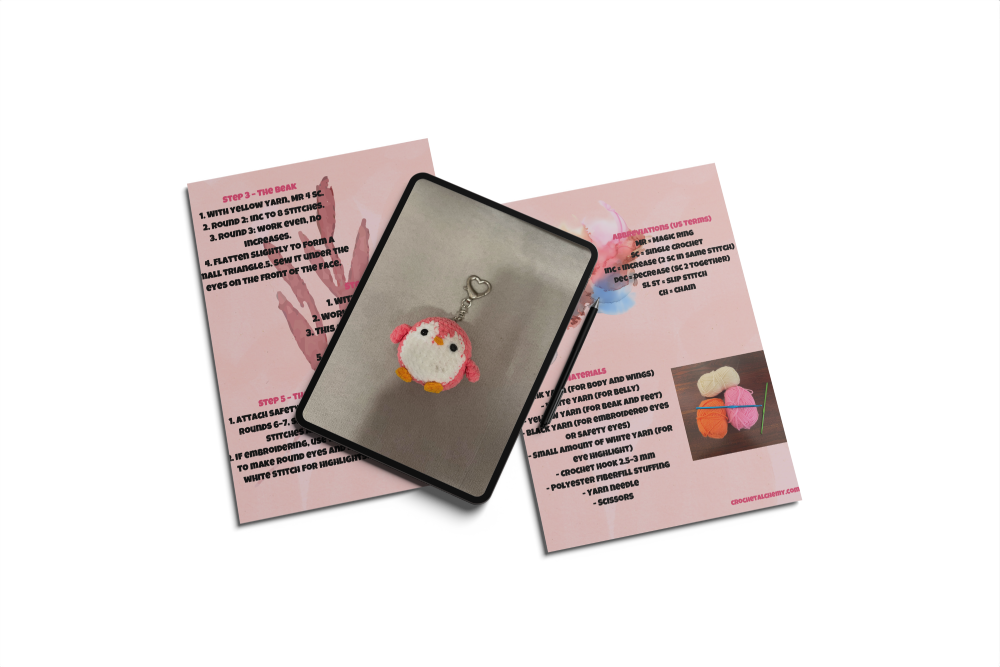 PINK CUTE PENGUIN