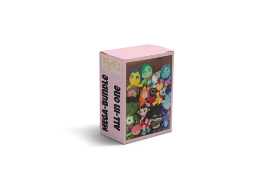 MEGA BUNDLE -19 AMIGURUMI PATTERNS (All-In-One)