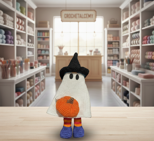 HALLOWEEN GHOST AMIGURUMI