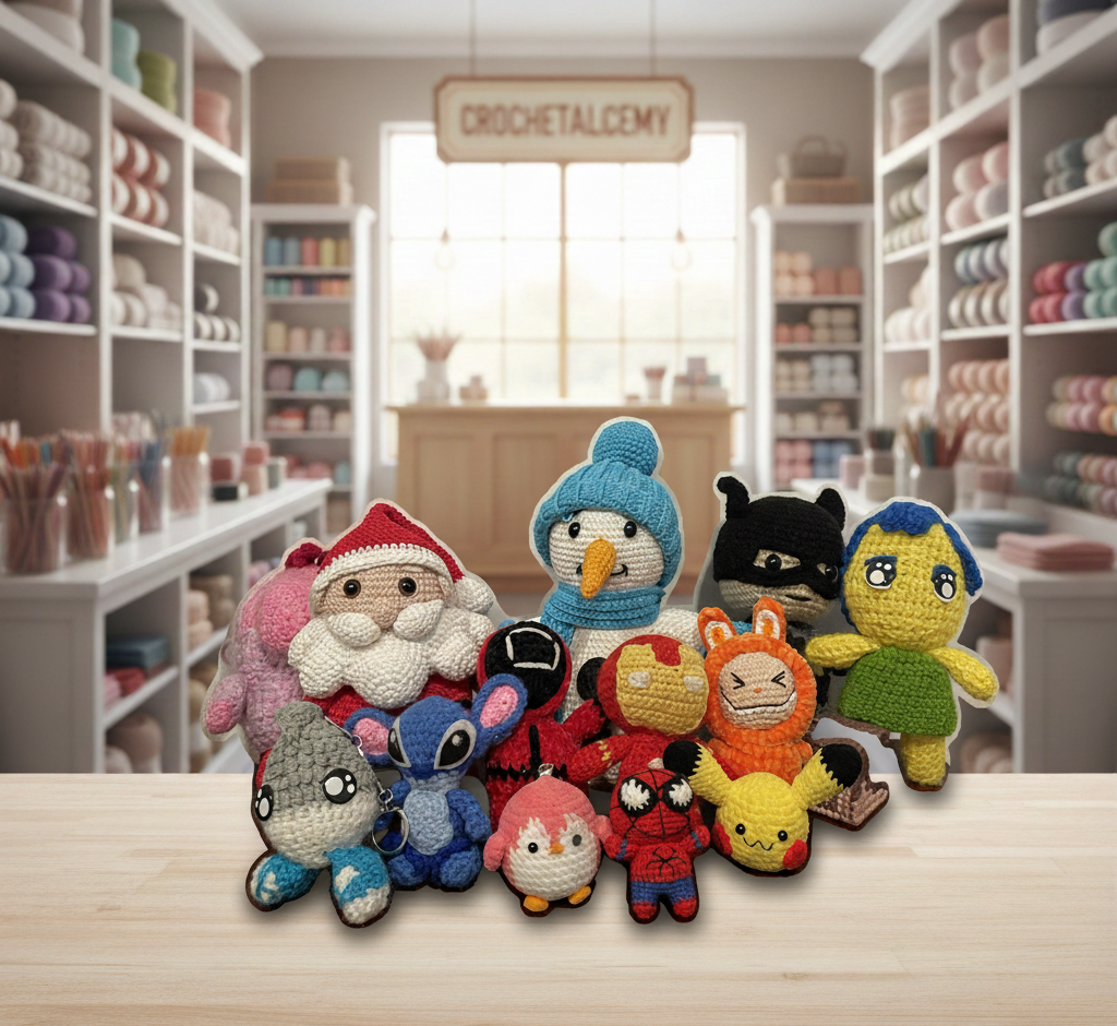 MEGA BUNDLE -25 AMIGURUMI PATTERNS